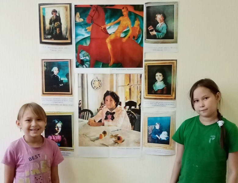 Великие художники о детях